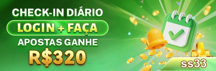 Imagem do ss33 apresentando promoções de check-in diário.
