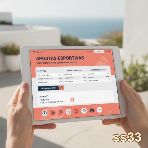 Interface do ss33 mostrando cadastro simplificado para apostas.