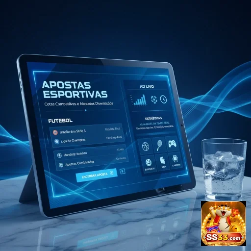 Usuário acessando o aplicativo cassino da ss33 em smartphone