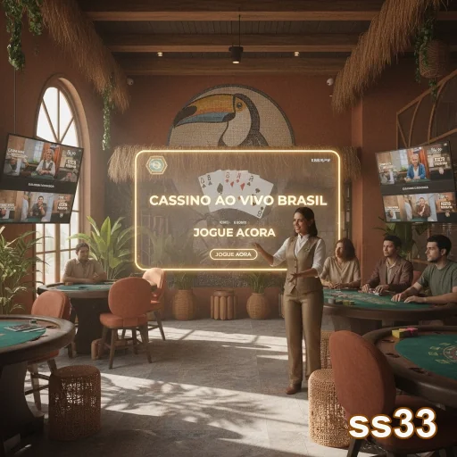 Jogadores participam de cassino ao vivo no ss33.