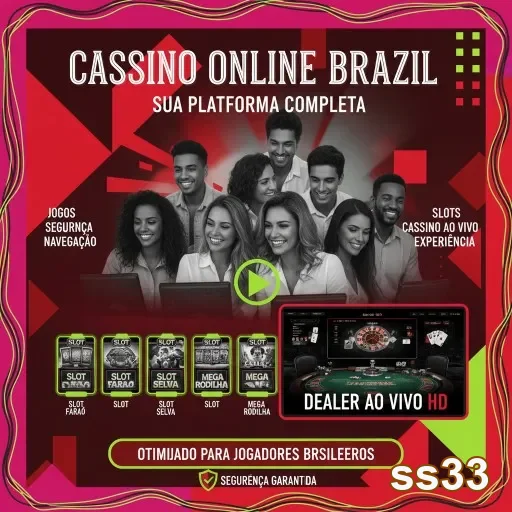 Interface de jogos de slot e live gaming no ss33