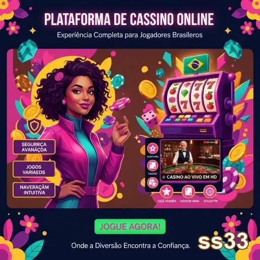 Jogos de slots e live gaming na plataforma ss33.